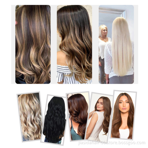 Wholesale 100% Human Hair, #P424 Ombre Color Invisible Tape In Hair Extensions Human Remy Skin Weft Tape Hair Extensions